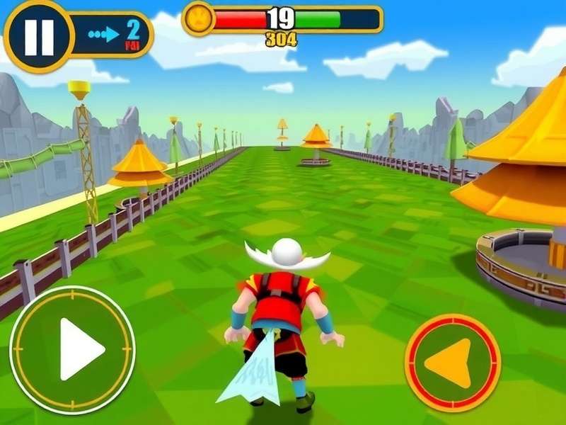 Player character sprinting through Mumbai streets collecting biryani ingredients Biryani Sprint Warrior gameplay screenshot